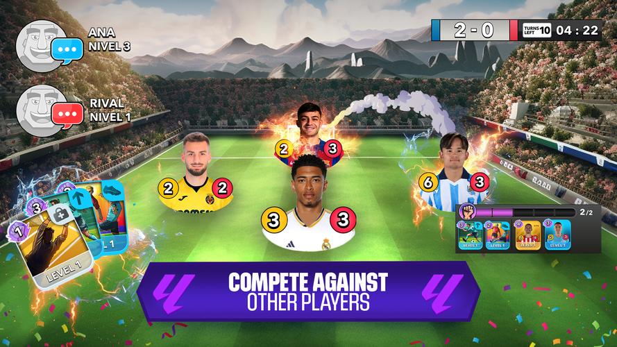 LALIGA CLASH Soccer Battle Captura de pantalla 3