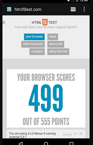 Android System WebView Beta Captura de pantalla 0