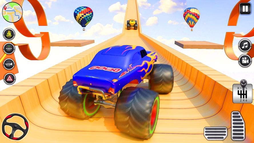 Monster Truck Simulator Games स्क्रीनशॉट 1