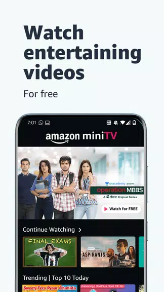 Amazon India Shop, Pay, miniTV Tangkapan skrin 1