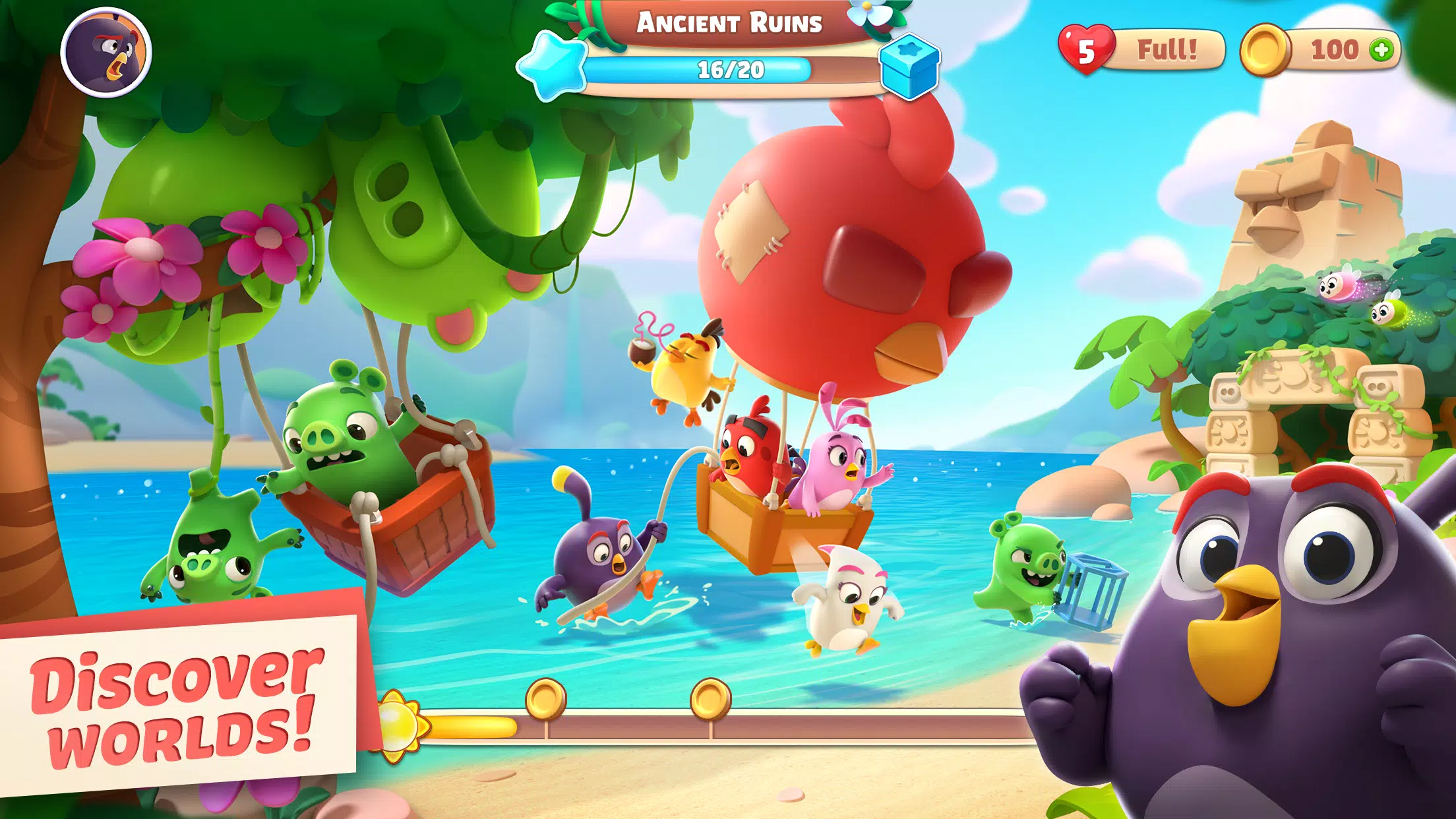 Angry Birds Journey Tangkapan skrin 1