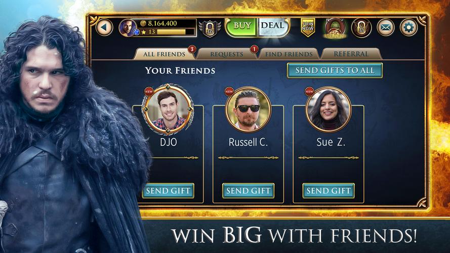 Game of Thrones Slots Casino Schermafbeelding 3