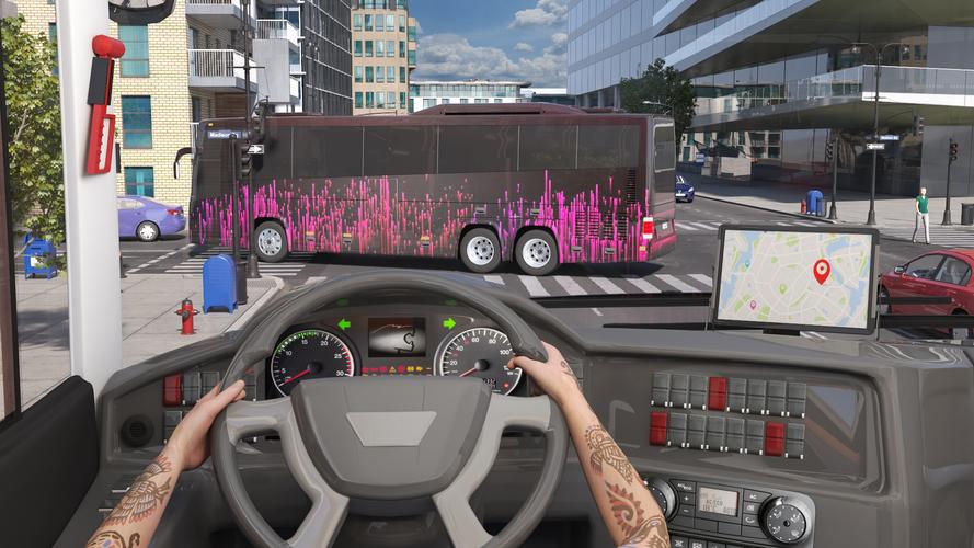 Bus Simulator 3D: Bus Game 23 스크린샷 2
