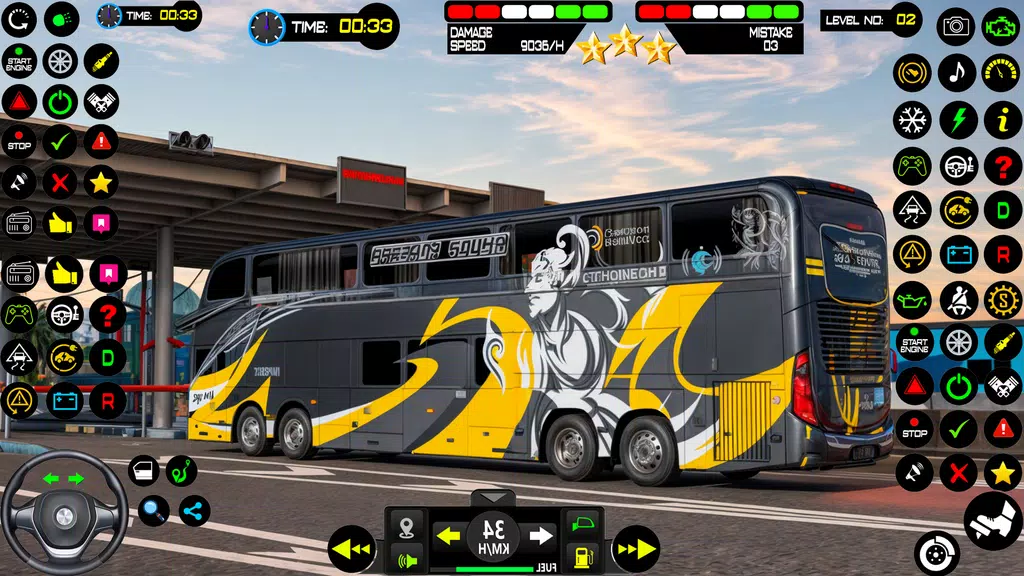 Bus Simulator Travel Bus Games स्क्रीनशॉट 3
