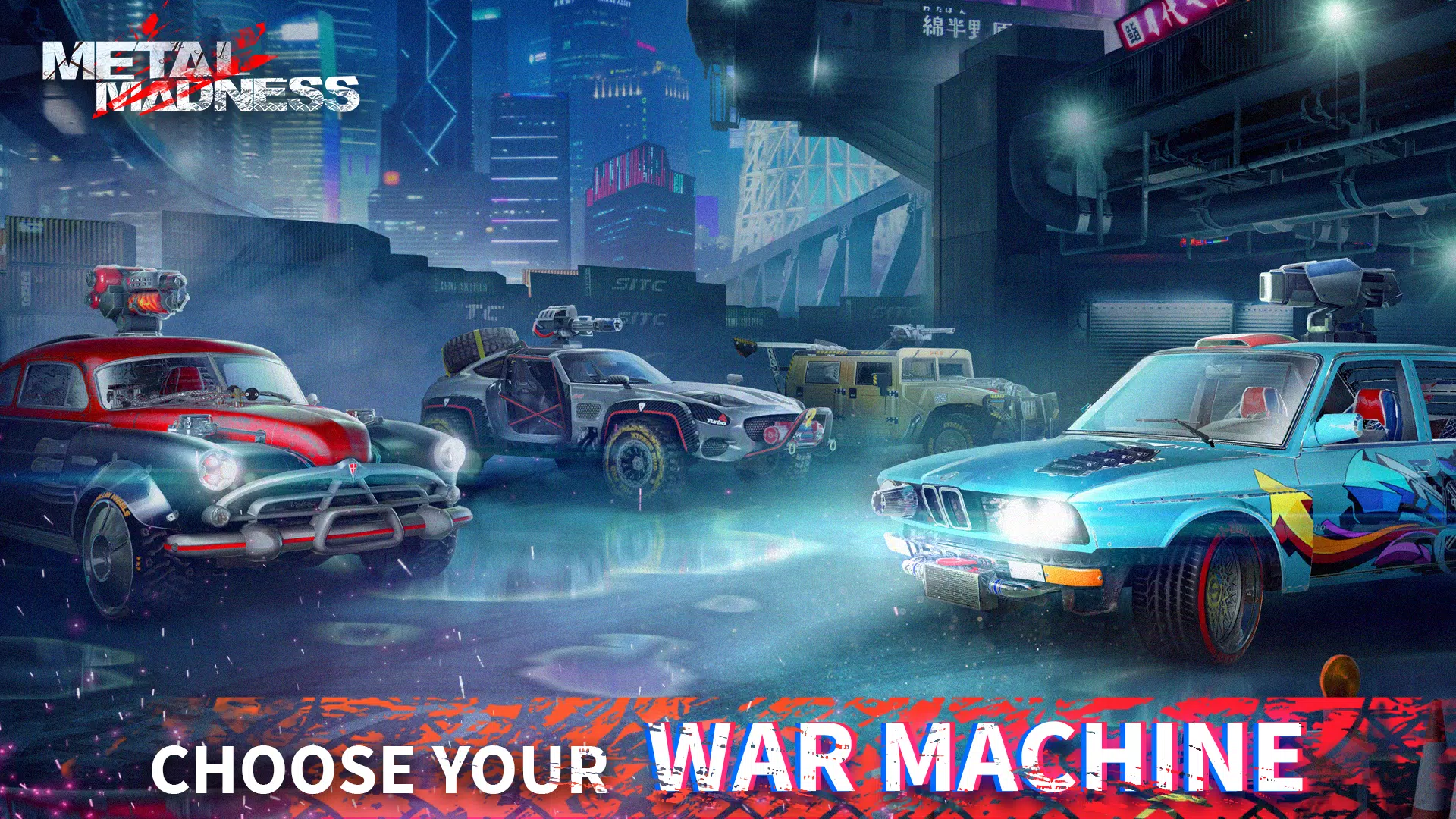 METAL MADNESS PvP: Car Shooter Zrzut ekranu 3