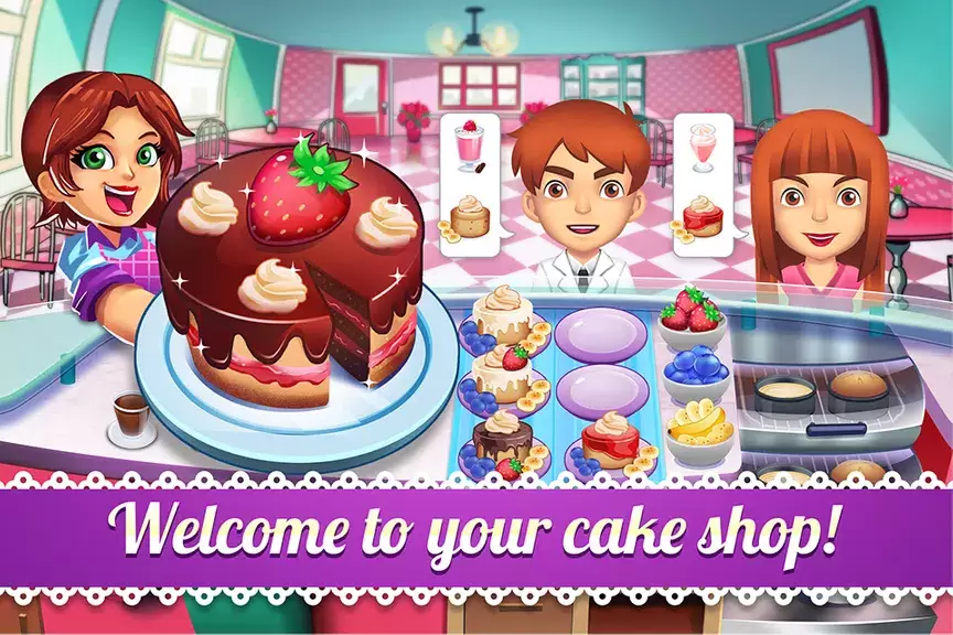 My Cake Shop: Candy Store Game Скриншот 0