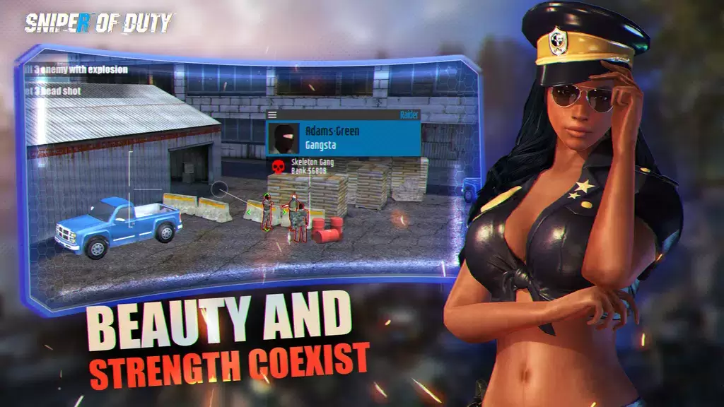 Sniper of Duty:Sexy Agent Spy Tangkapan skrin 3