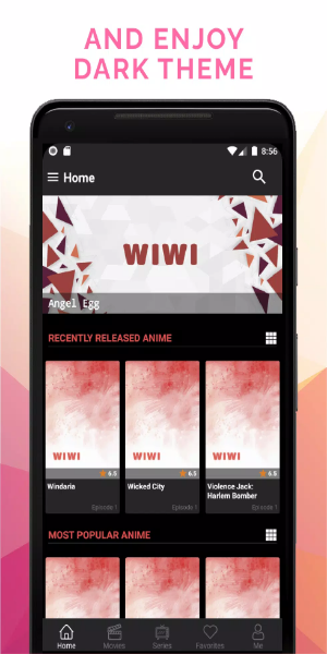 WiWi Anime TV應用截圖第1張