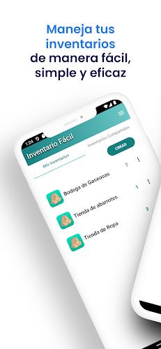 Inventario Facil Captura de tela 0