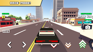 Blocky Car Racer - racing game ภาพหน้าจอ 3