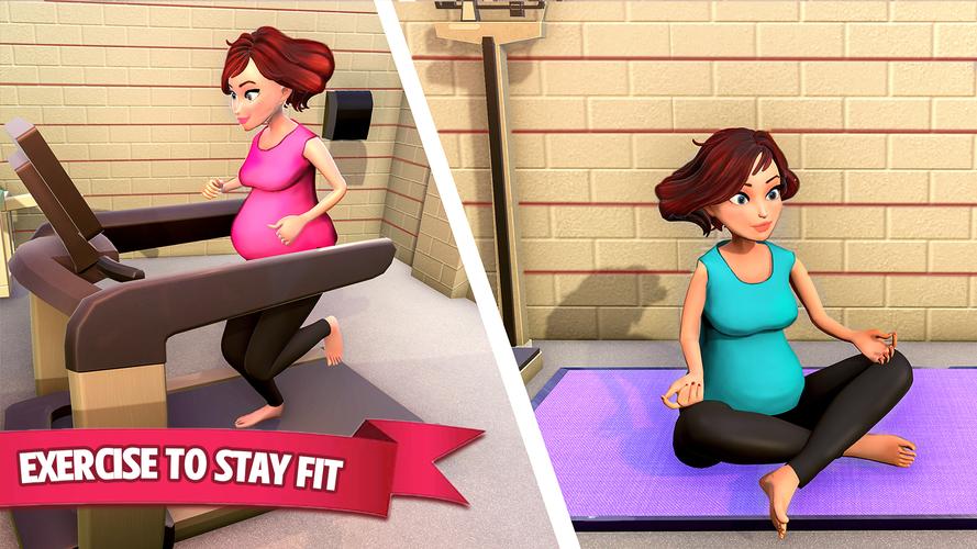 Pregnant Mom Simulator 3d ဖန်သားပြင်ဓာတ်ပုံ 3