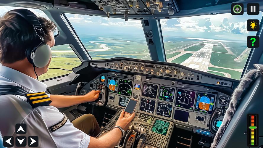 Airplane Simulator 3D Offline স্ক্রিনশট 2