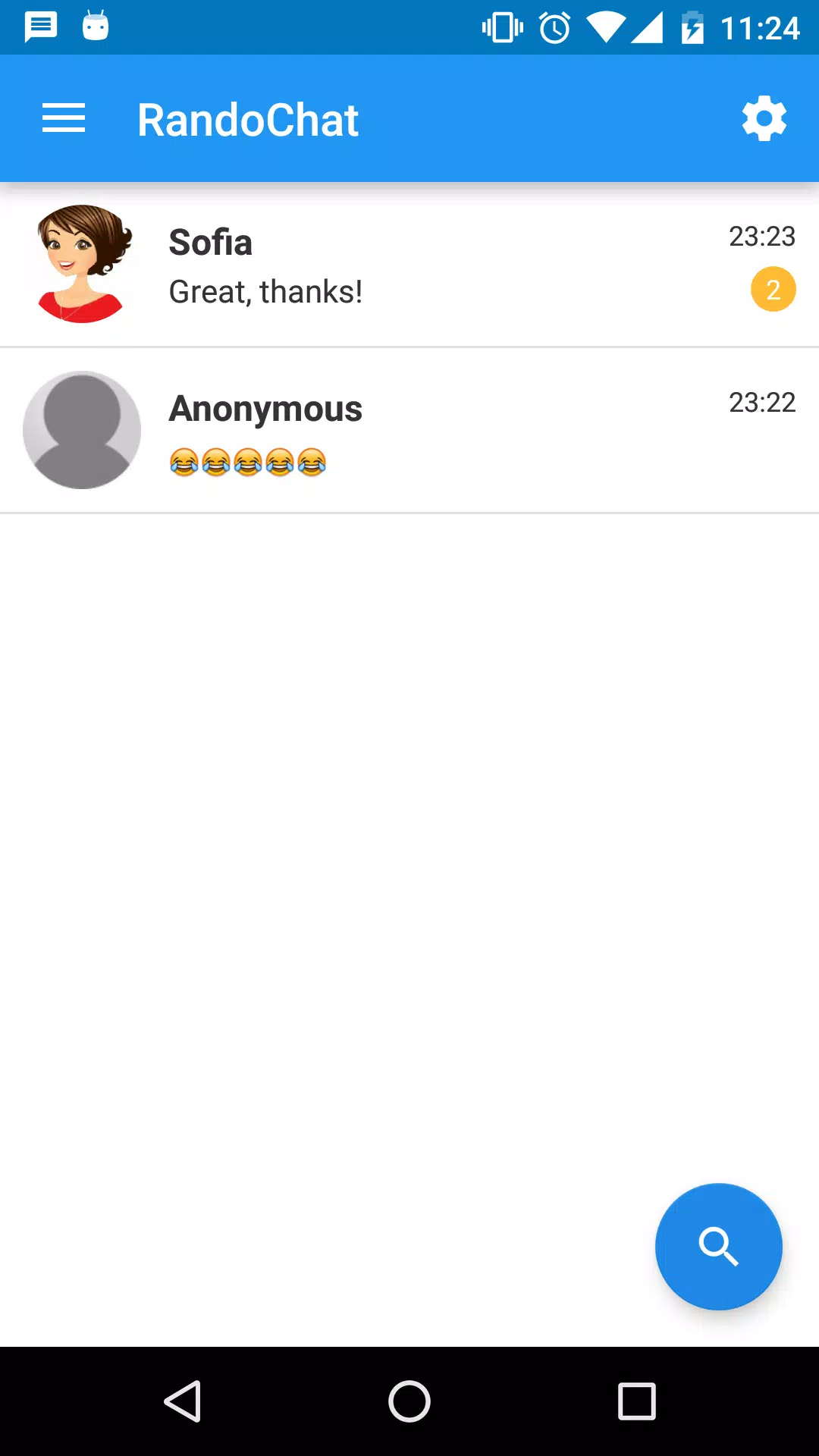 RandoChat - Chat roulette應用截圖第1張