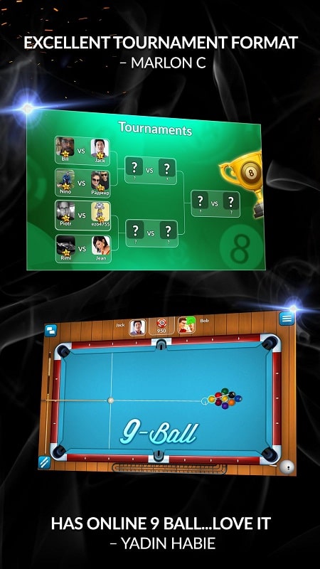 Pool Live Pro: 8-Ball 9-Ball Tangkapan skrin 0