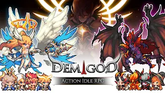 Demigod Idle: Rise of a legend Скриншот 0