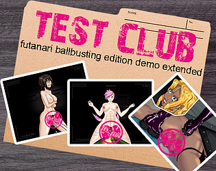 TEST CLUB: futanari ballbusting edition DEMO update