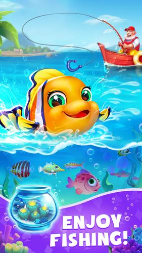 Solitaire: Fishing Go! Capture d'écran 2