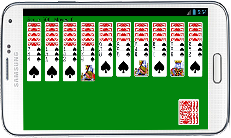 Spider Solitaire Card Game HD by Appsi Captura de pantalla 2