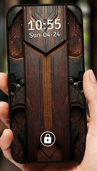 Schermata Vintage Door Lock Screen 3