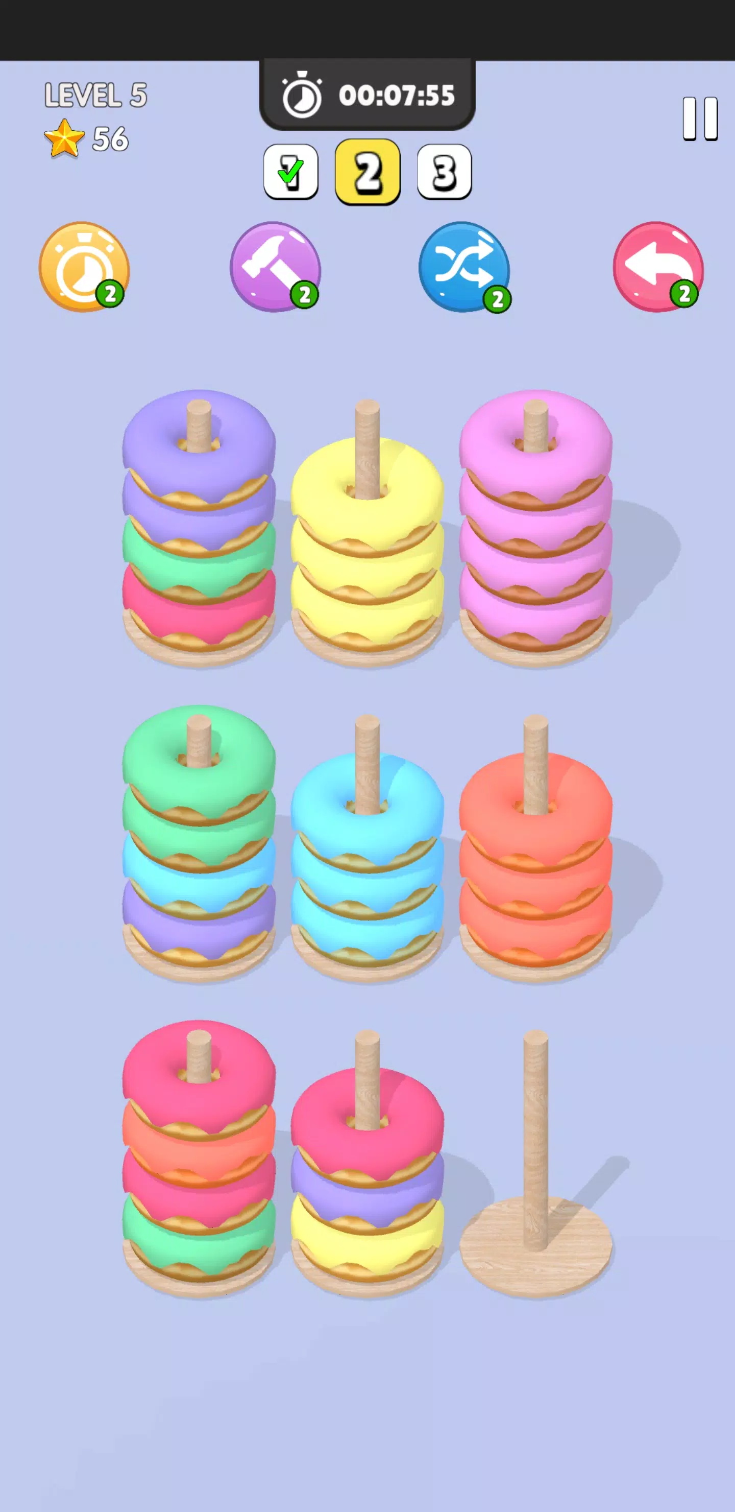 Schermata Donut Sort 1