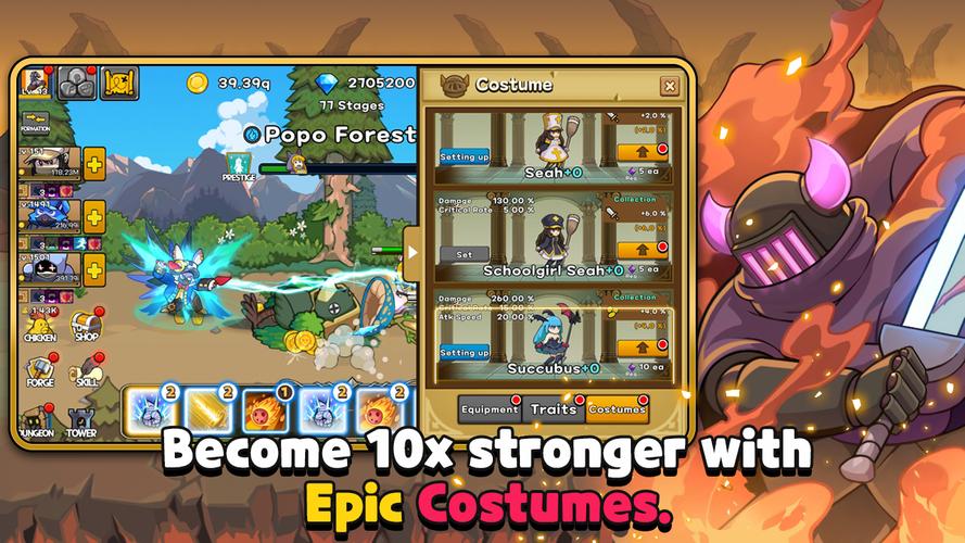 Rebirth Tales: Idle RPG ภาพหน้าจอ 3