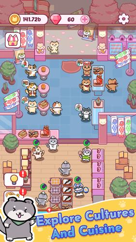 Cat Bar - Restaurant Tycoon Captura de pantalla 2