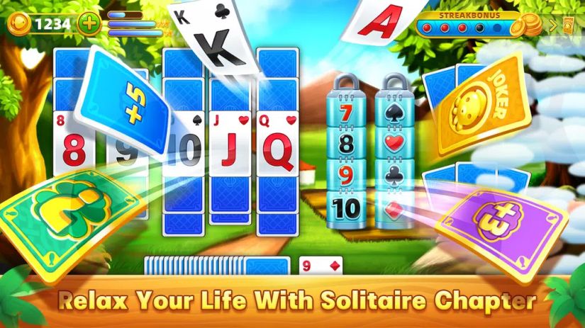 Solitaire Chapters - Solitaire Captura de tela 1