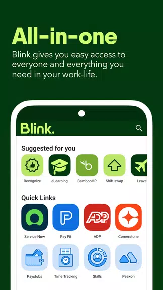 Schermata Blink - The Frontline App 1
