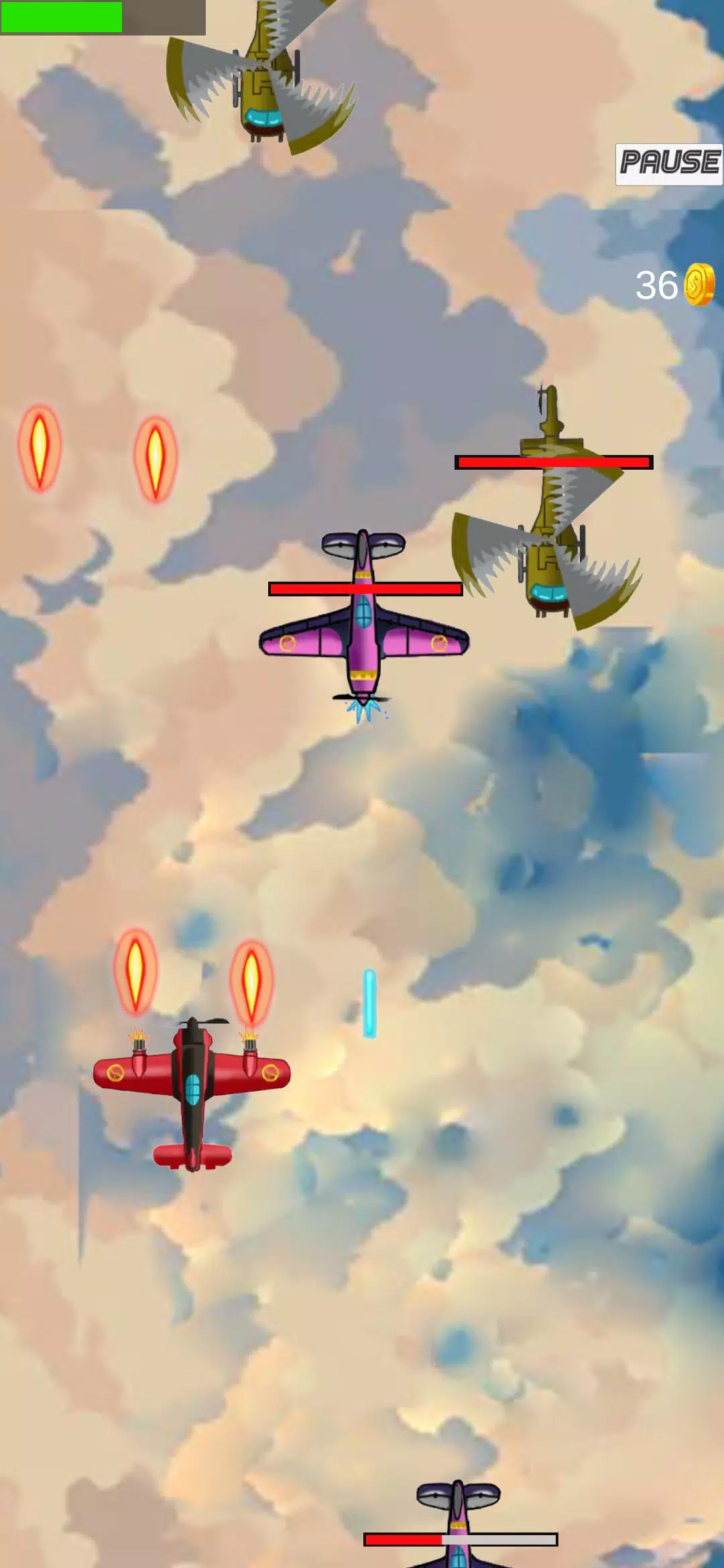 Jet Fighting - Sky Flying ภาพหน้าจอ 2