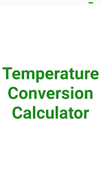 Schermata Temperature Converter 1