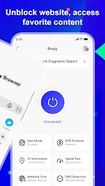 Private VPN - Proxy Browser Captura de pantalla 1