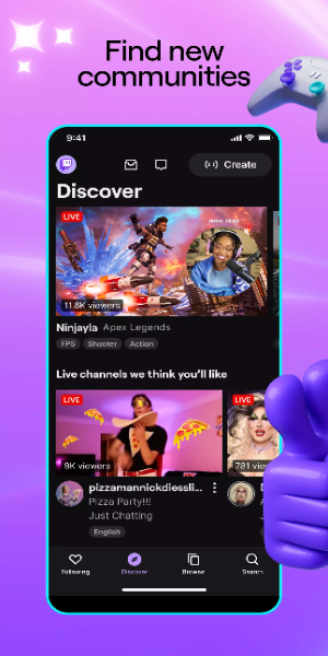 Twitch : Streaming de jeux en direct Mod