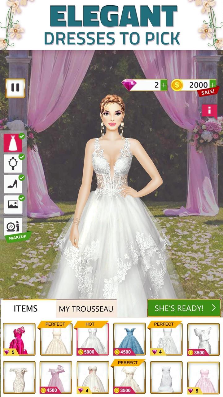 Super Wedding Dress Up Stylist ภาพหน้าจอ 2