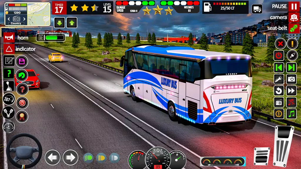 Bus Simulator Travel Bus Games स्क्रीनशॉट 1