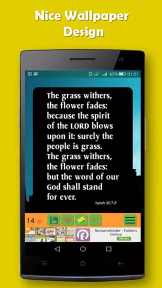 Daily Bible Verses - Wallpaper Captura de tela 0