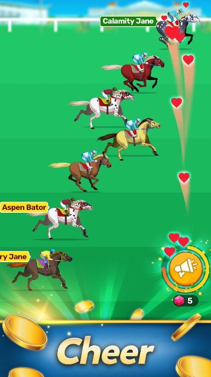 Horse Racing Hero Riding Game Скриншот 0