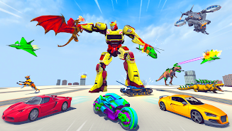 Police Robot Car Game 3d Zrzut ekranu 3