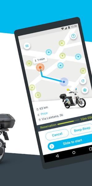 Cooltra Motosharing Scooter Screenshot 1