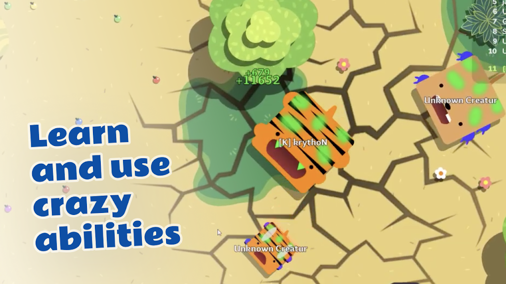 Creatur.io: Fun Kooverse Arena应用截图第2张