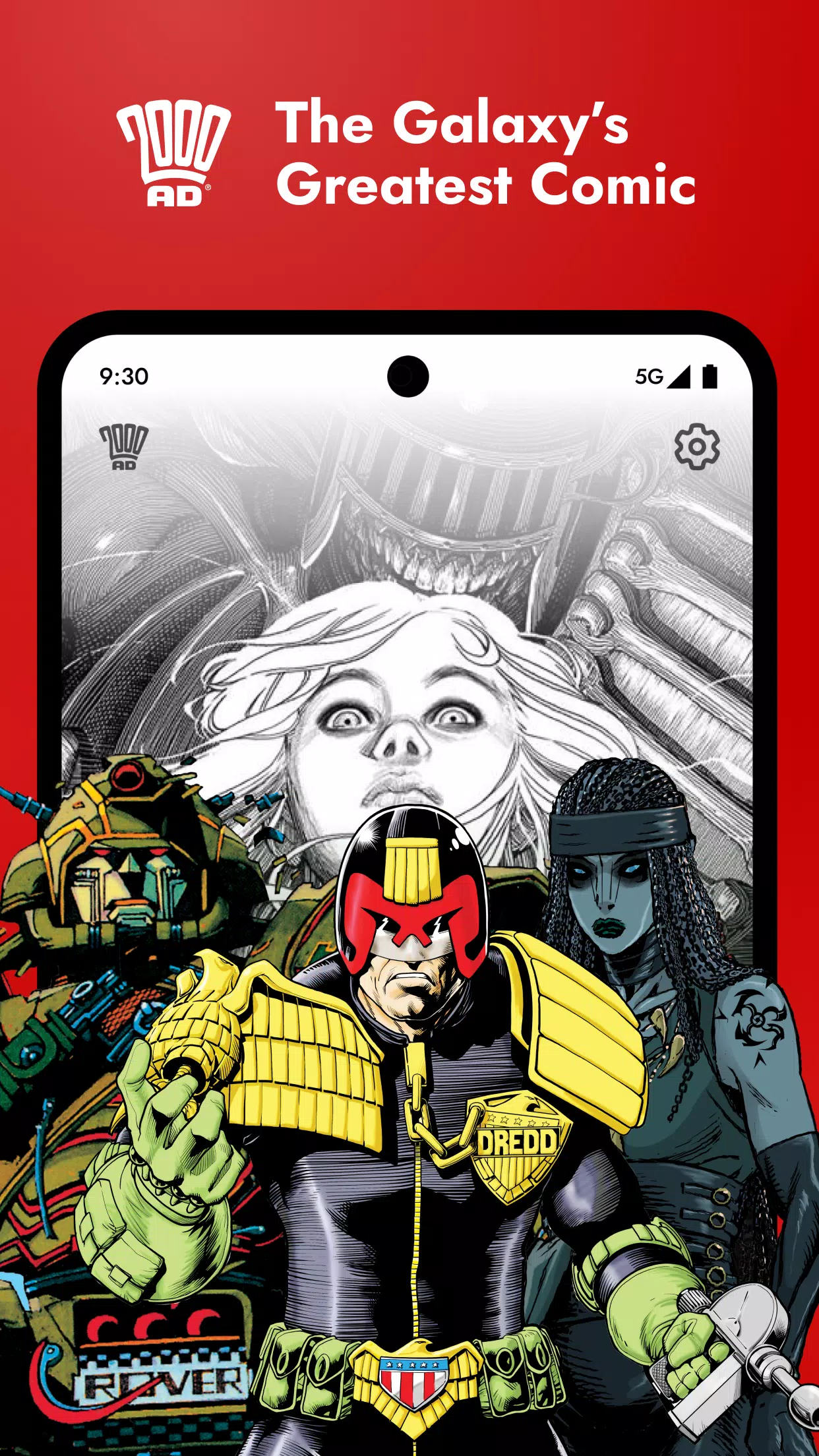 2000 AD Comics and Judge Dredd 스크린샷 0