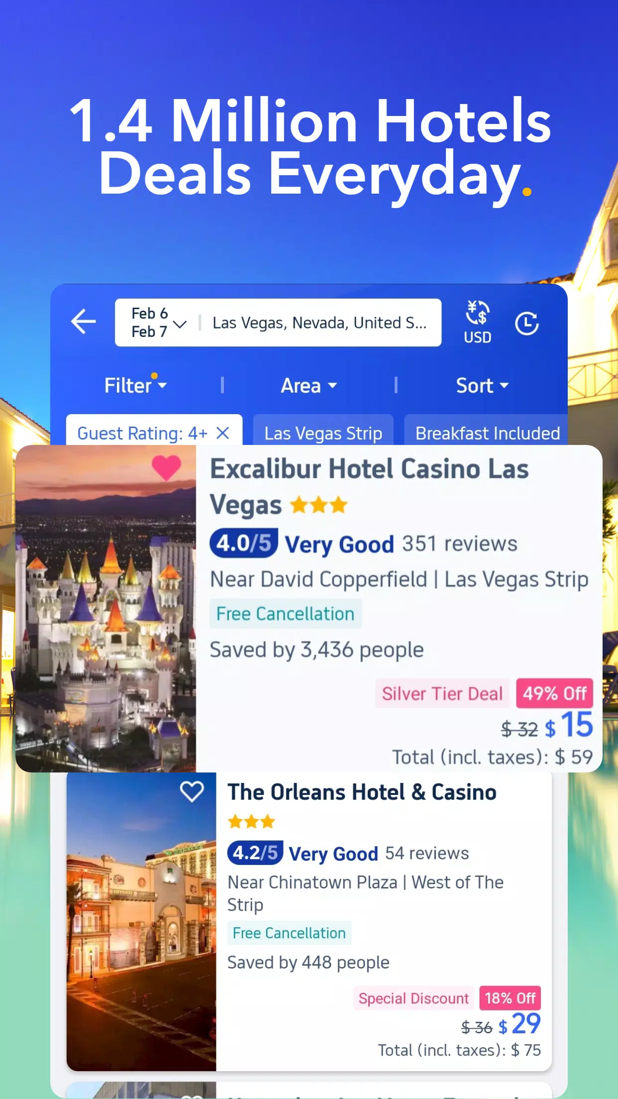 Trip.com ภาพหน้าจอ 2