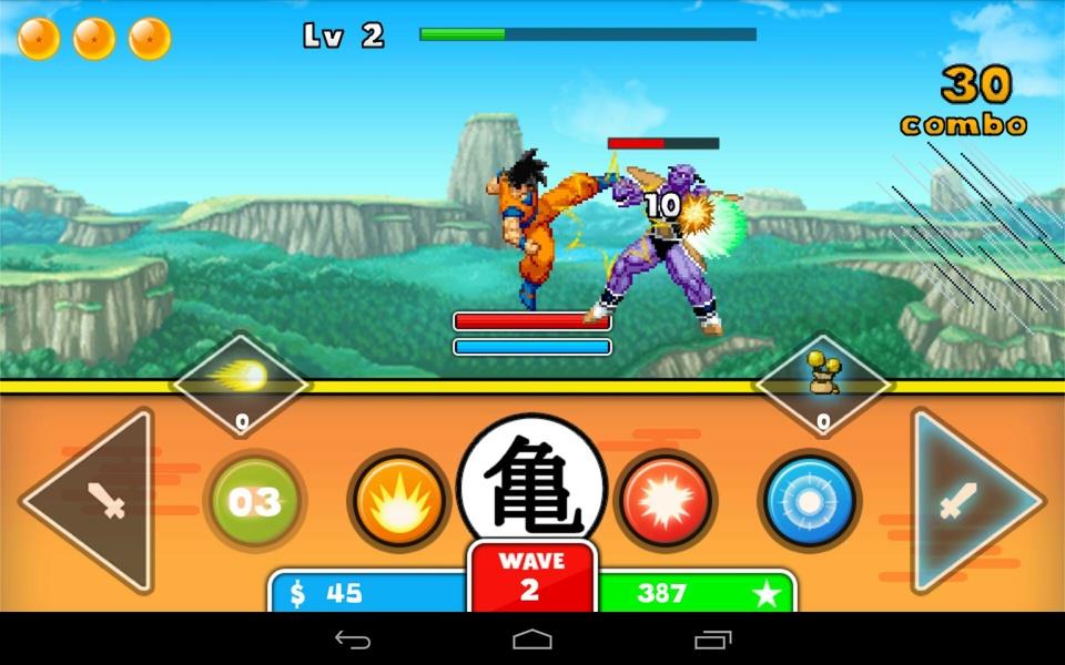 Schermata Goku Saiyan Warrior 3