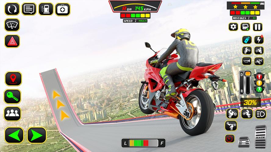 GT Bike Stunt Bike Racing Game Captura de pantalla 1