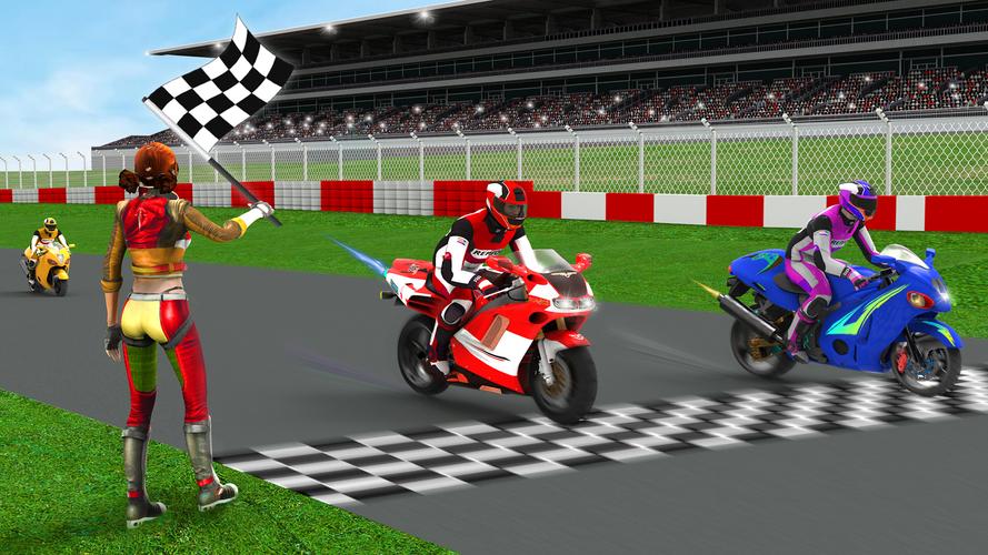 Bike Racing Games-Bike Race 3D Скриншот 1