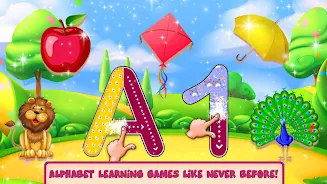 Learn ABC Alphabets & 123 Game Zrzut ekranu 1