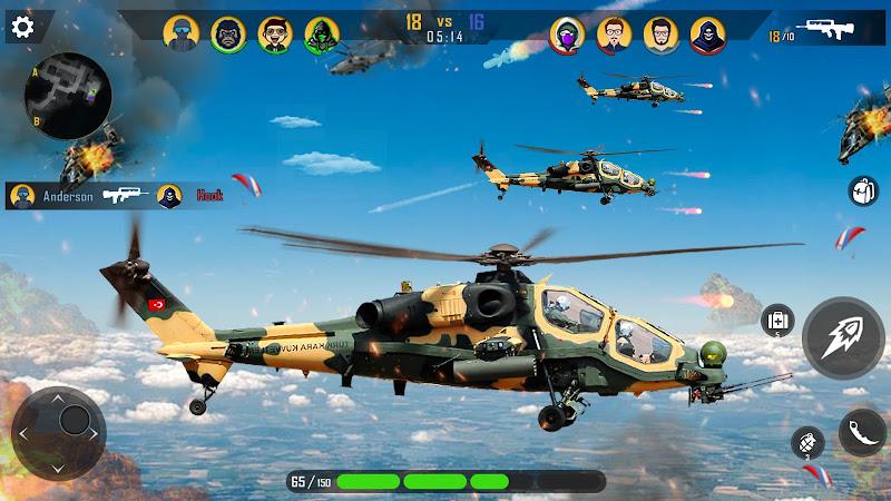 Gunship Air Combat Skyfighter ภาพหน้าจอ 1