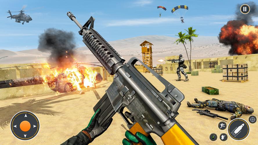 Gun Games Offline 3D Shooting Capture d'écran 1