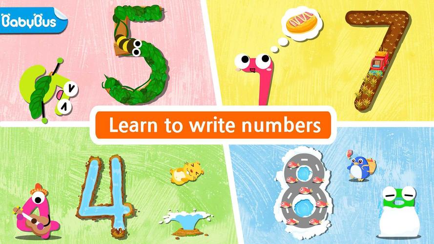 Baby Panda’s Numbers Zrzut ekranu 0