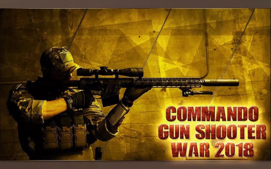 Commando Gun Shooter War 2018应用截图第0张