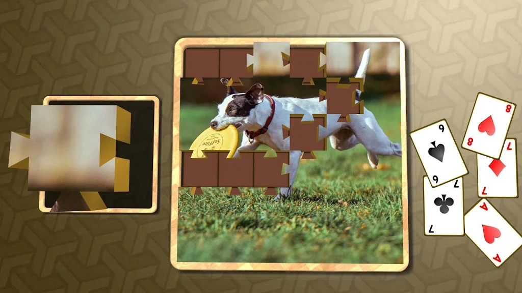 Jigsaw Solitaire - Dogs ภาพหน้าจอ 3